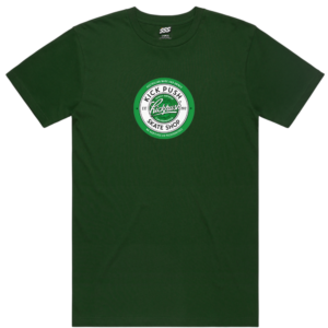 Kickpush Tee Coop Forest Green