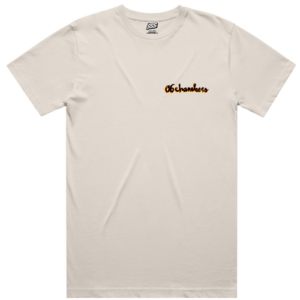 36 Chambers Tee Logo Bone