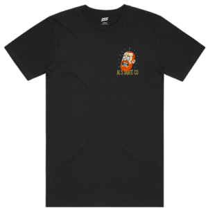 Al's Skate Co Tee Cold Shower Black
