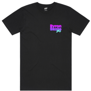 Byron Bay Skate School Tee Logo Black