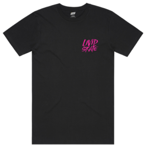 Livid Skate Tee Cafe Black
