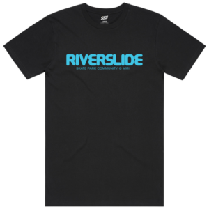 YMCA Riverslide Skatepark Logo Black