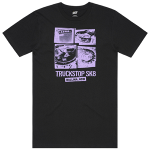 Truckstop Sk8 Tee DIY Black